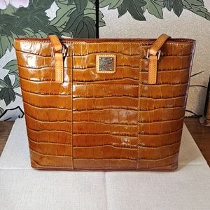Dooney and Bourke alligator skin satchel